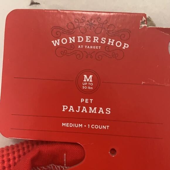 NWT WONDERSHOP PET PAJAMAS SIZE M - Picture 5 of 5